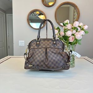 Louis Vuitton Damier Ebene Trevi PM Shoulder Bag